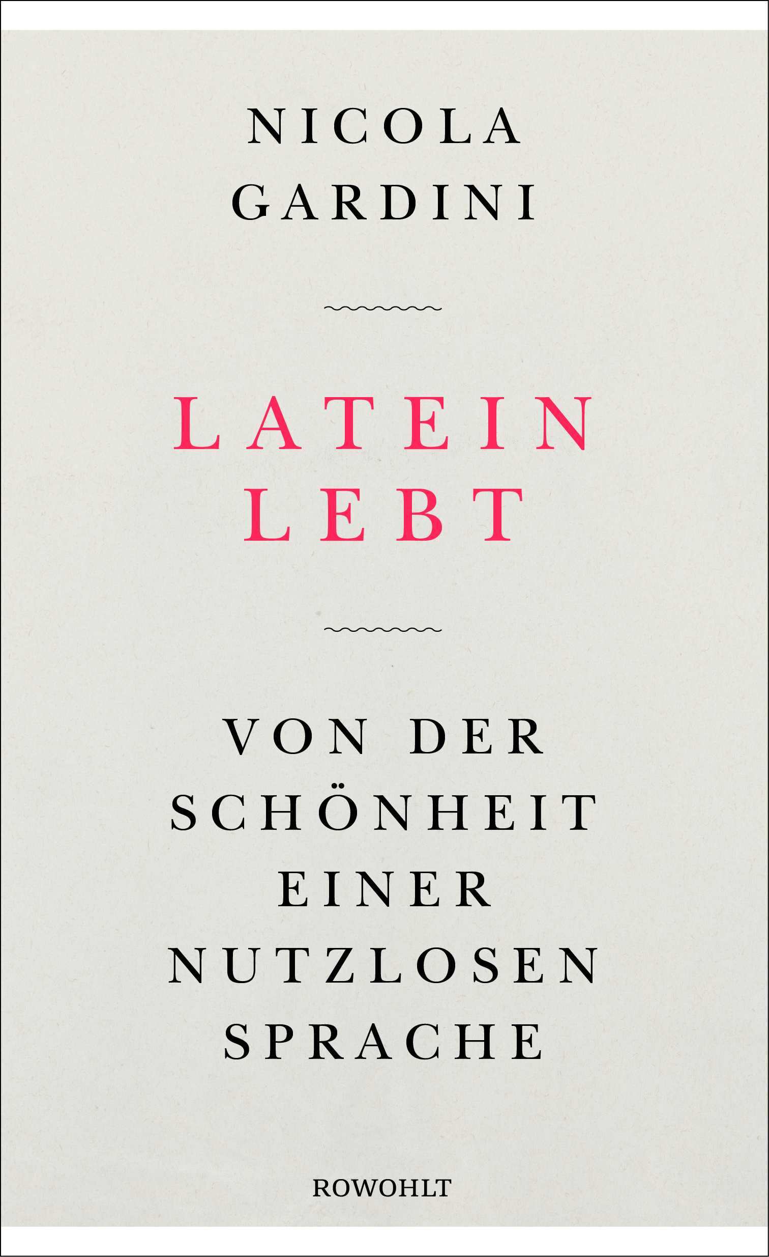 Cover_Nicola Gardini_Latein lebt