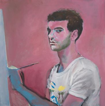 Patrick Angus: Untiteld (Self-Portrait)